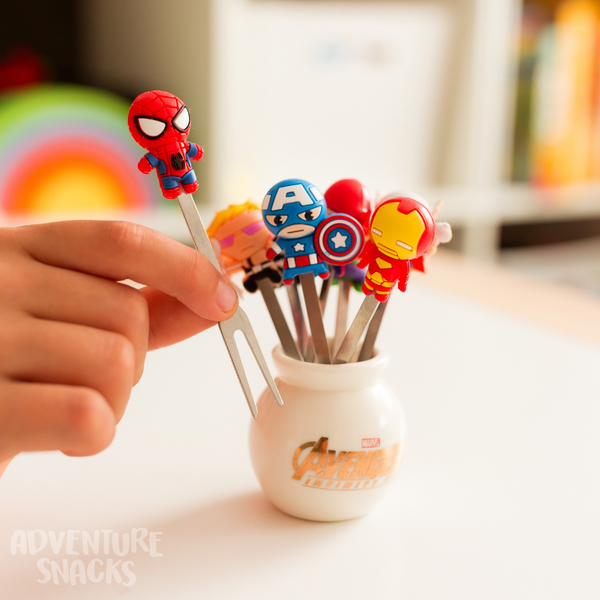 Super Hero Food Forks (8 Pieces)