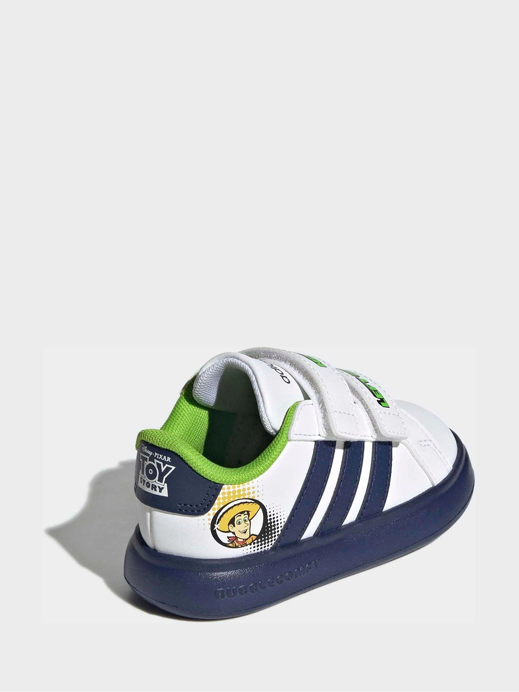 adidas White Grand Court Toy Story Trainers
