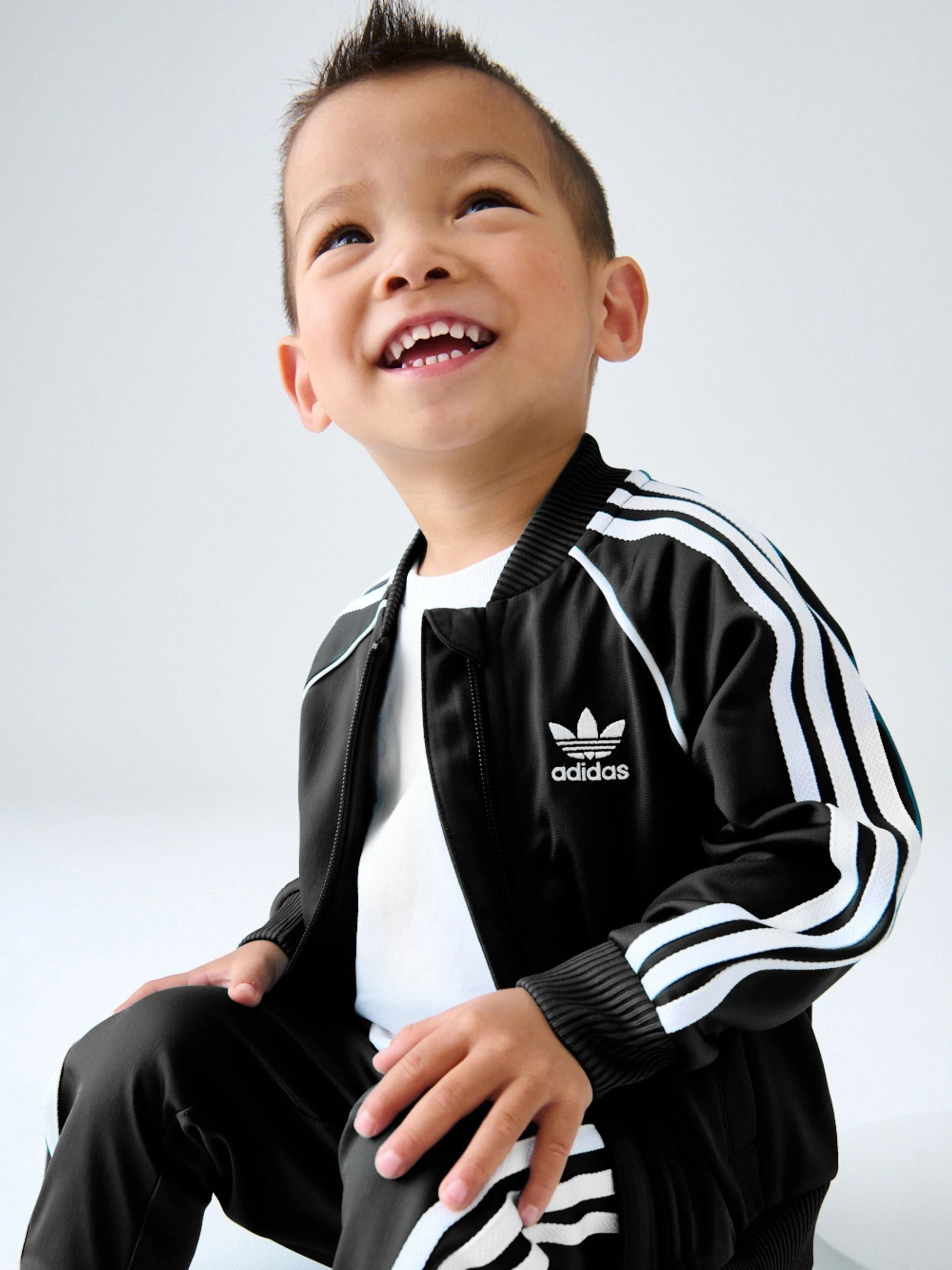 adidas Originals Black Adicolor SST Infant Kids Tracksuit