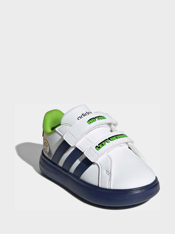 adidas White Grand Court Toy Story Trainers