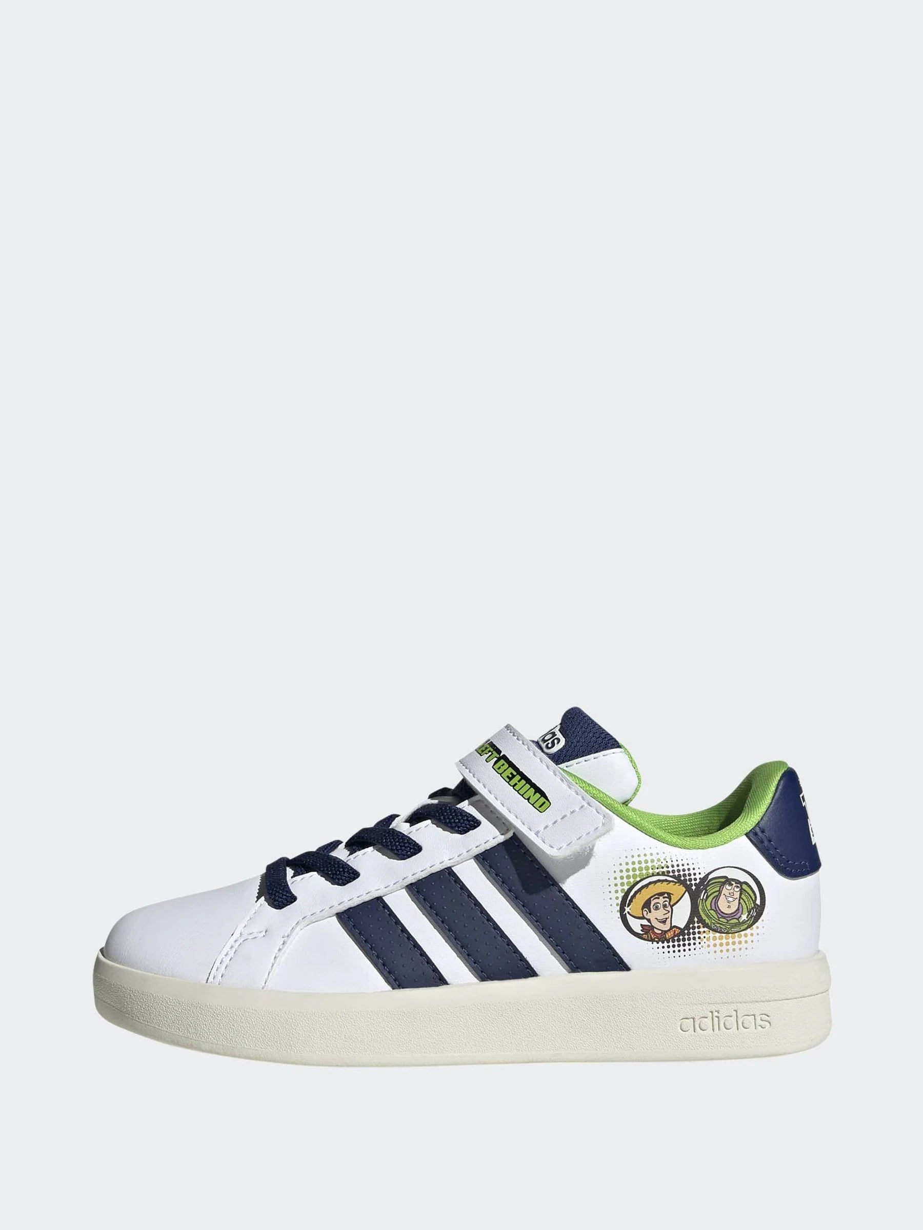 adidas White Grand Court Toy Story Elastic Laces Trainers