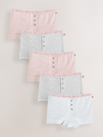 Baker by Ted Baker Multi Pointelle Boxers 5 Pack