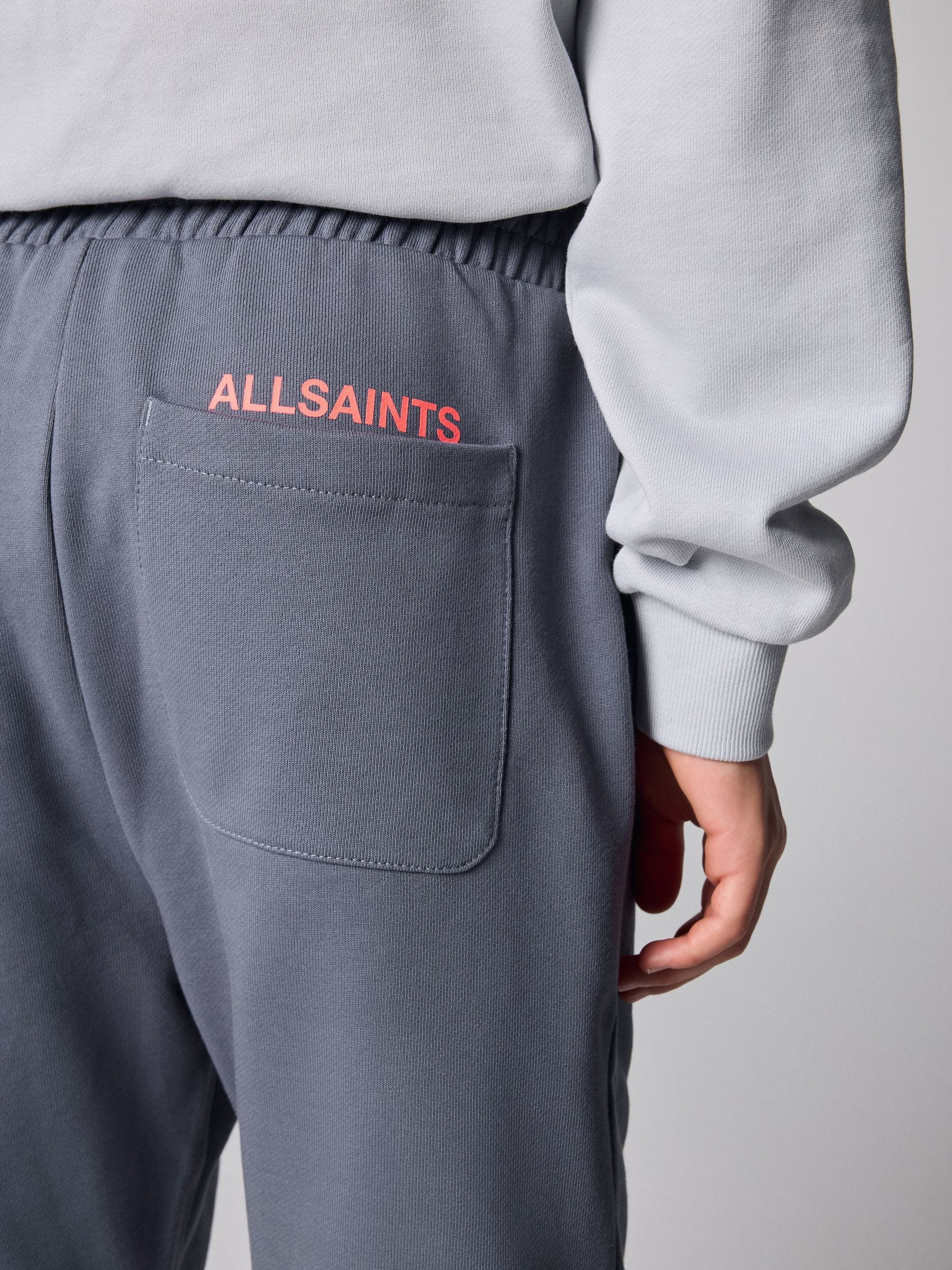 smALLSAINTS Mid Blue Underground Sweat Shorts