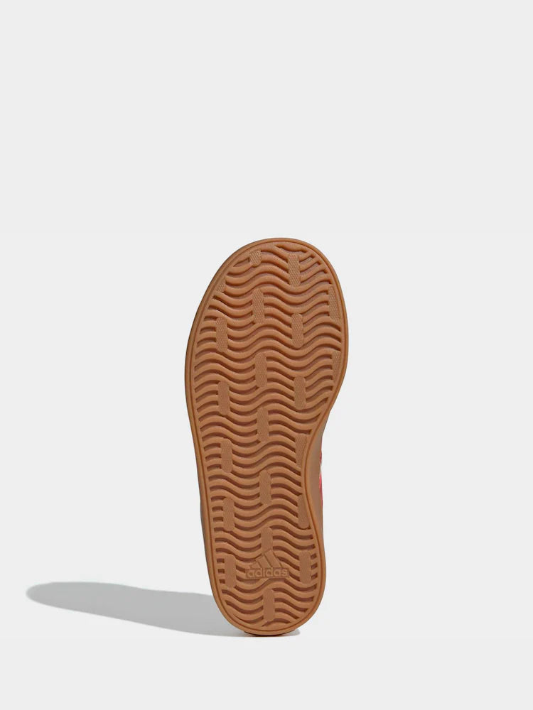 adidas Brown/Red VL Court 3.0 Trainers