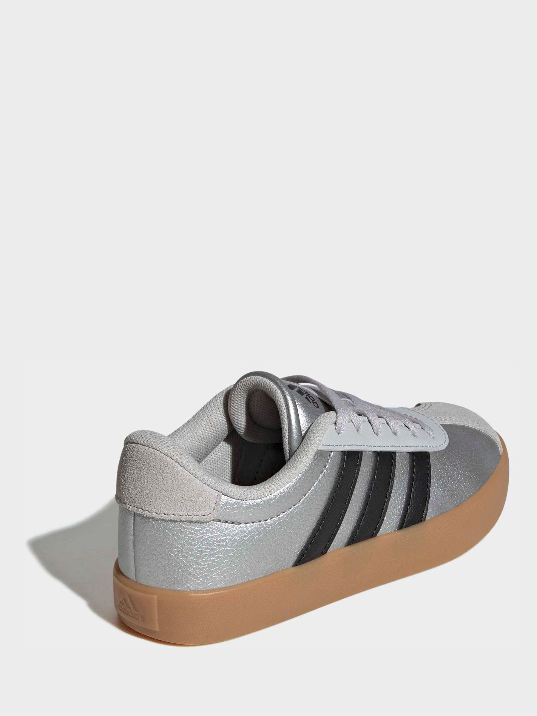 adidas Grey VL Court 3.0 Trainers