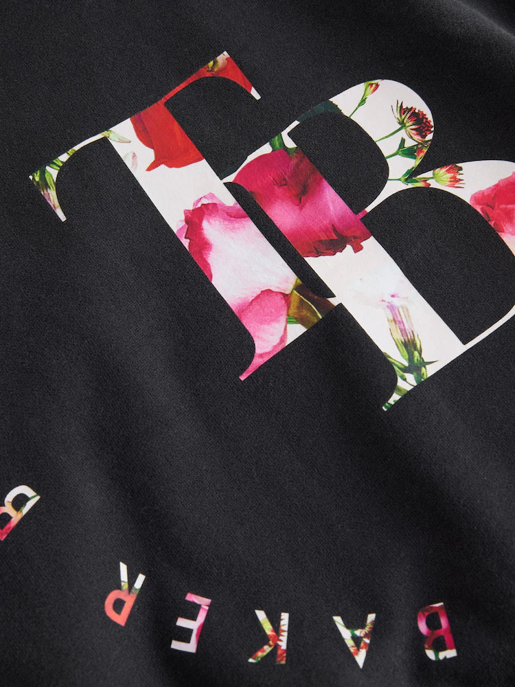 Baker by Ted Baker Oversized Back Print Hoodie