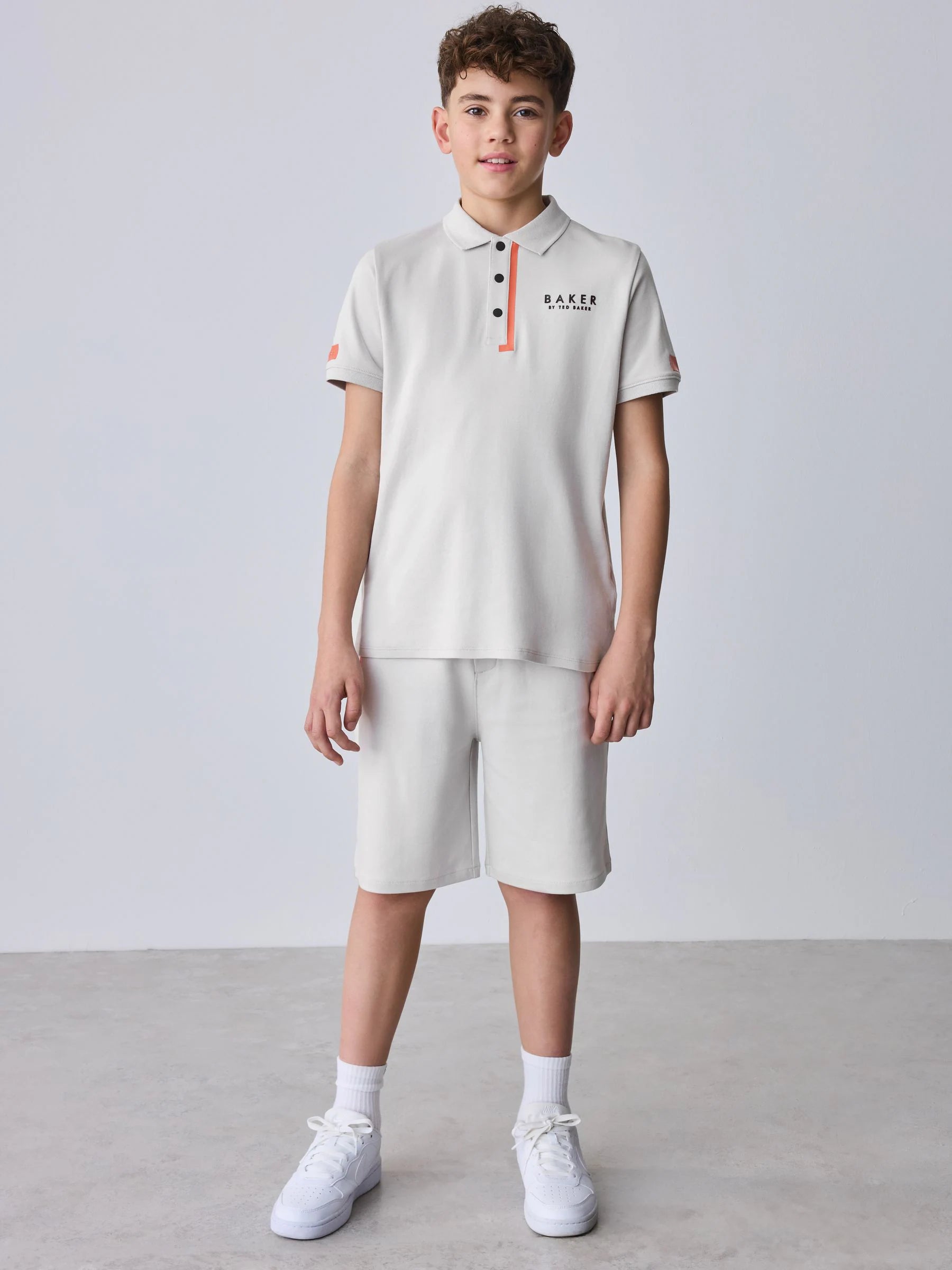 Baker by Ted Baker Short Sleeve Polo Shirt and Shorts Set