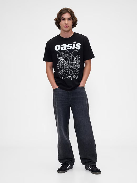 Relaxed Oasis Graphic T-Shirt