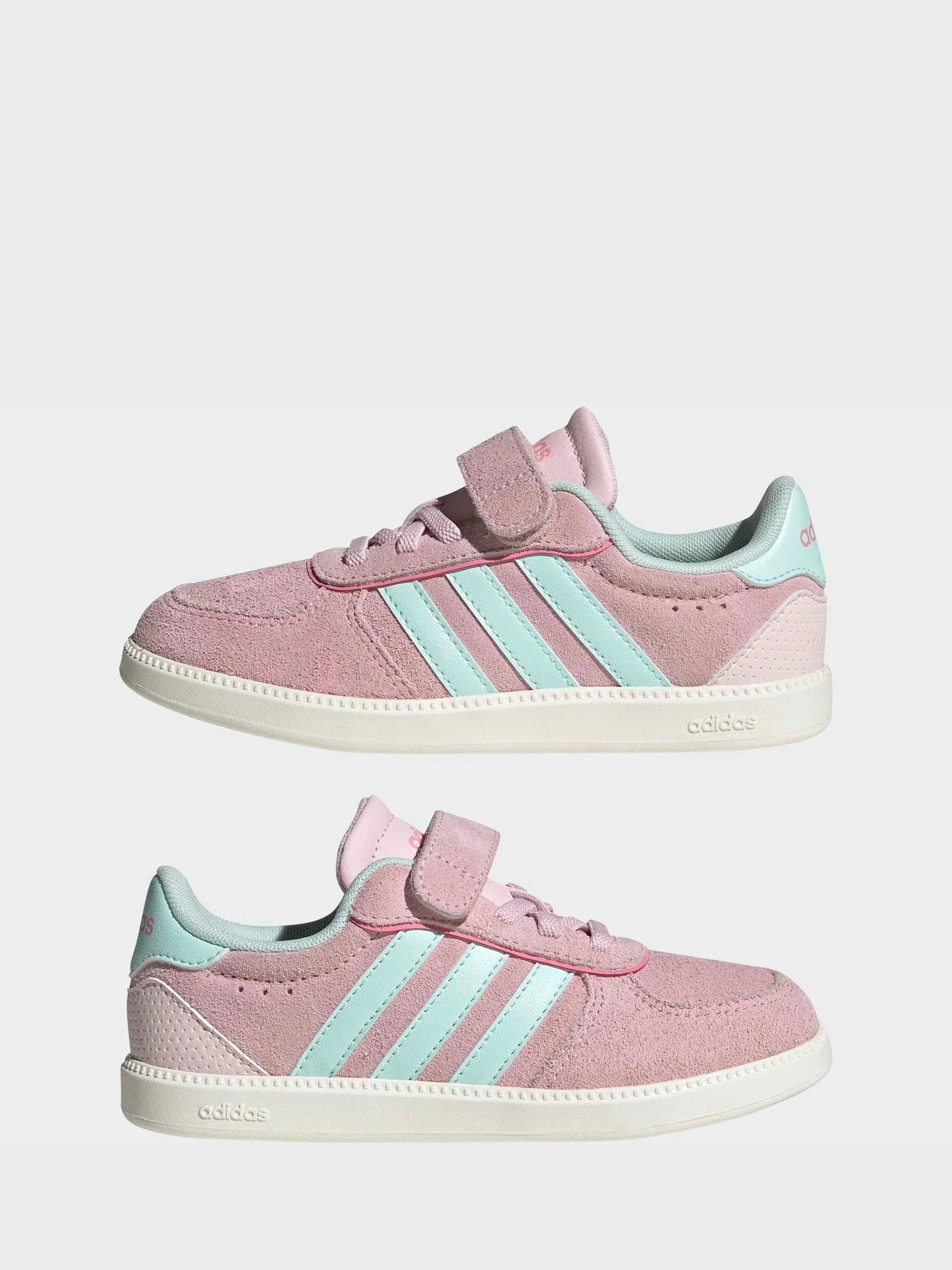 adidas Pink Breaknet Sleek Kids Trainers