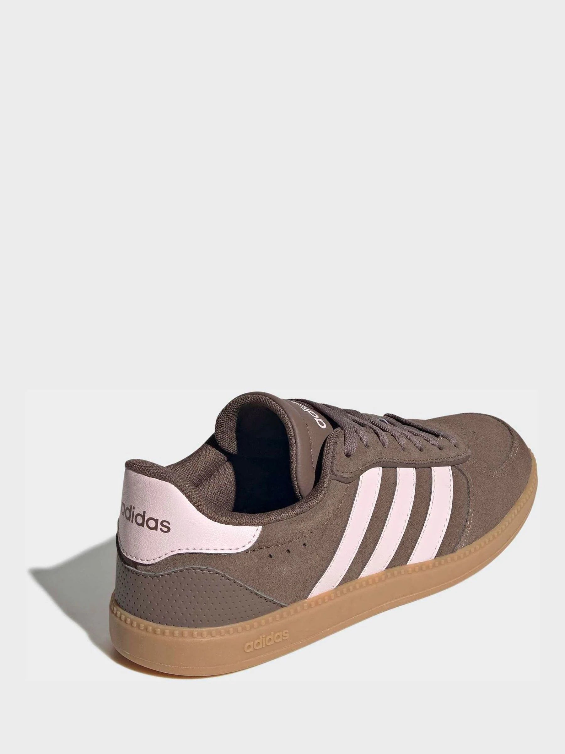 adidas Brown/Pink Breaknet Sleek Trainers