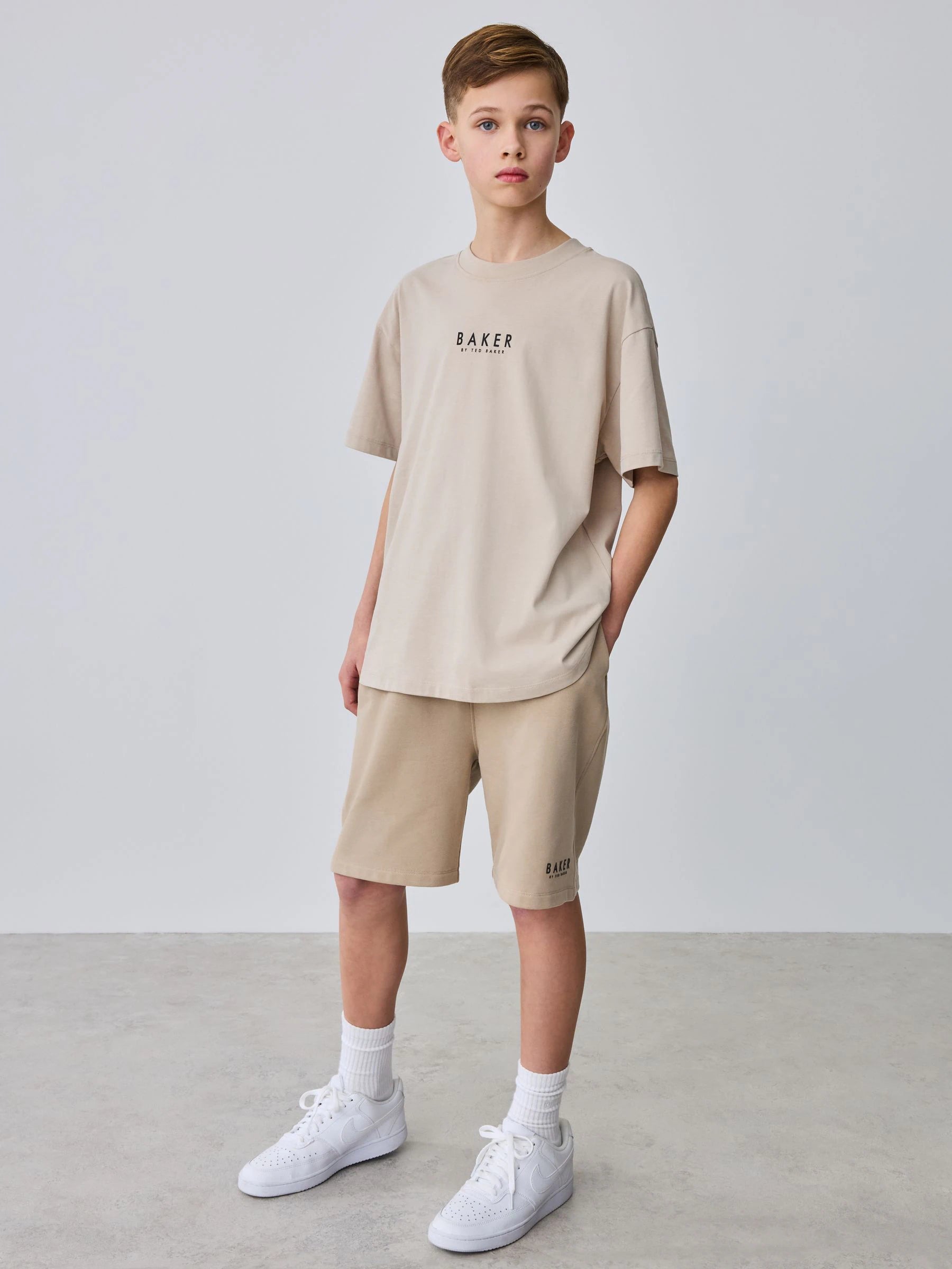 Baker by Ted Baker Oversized T-Shirt and Shorts Set