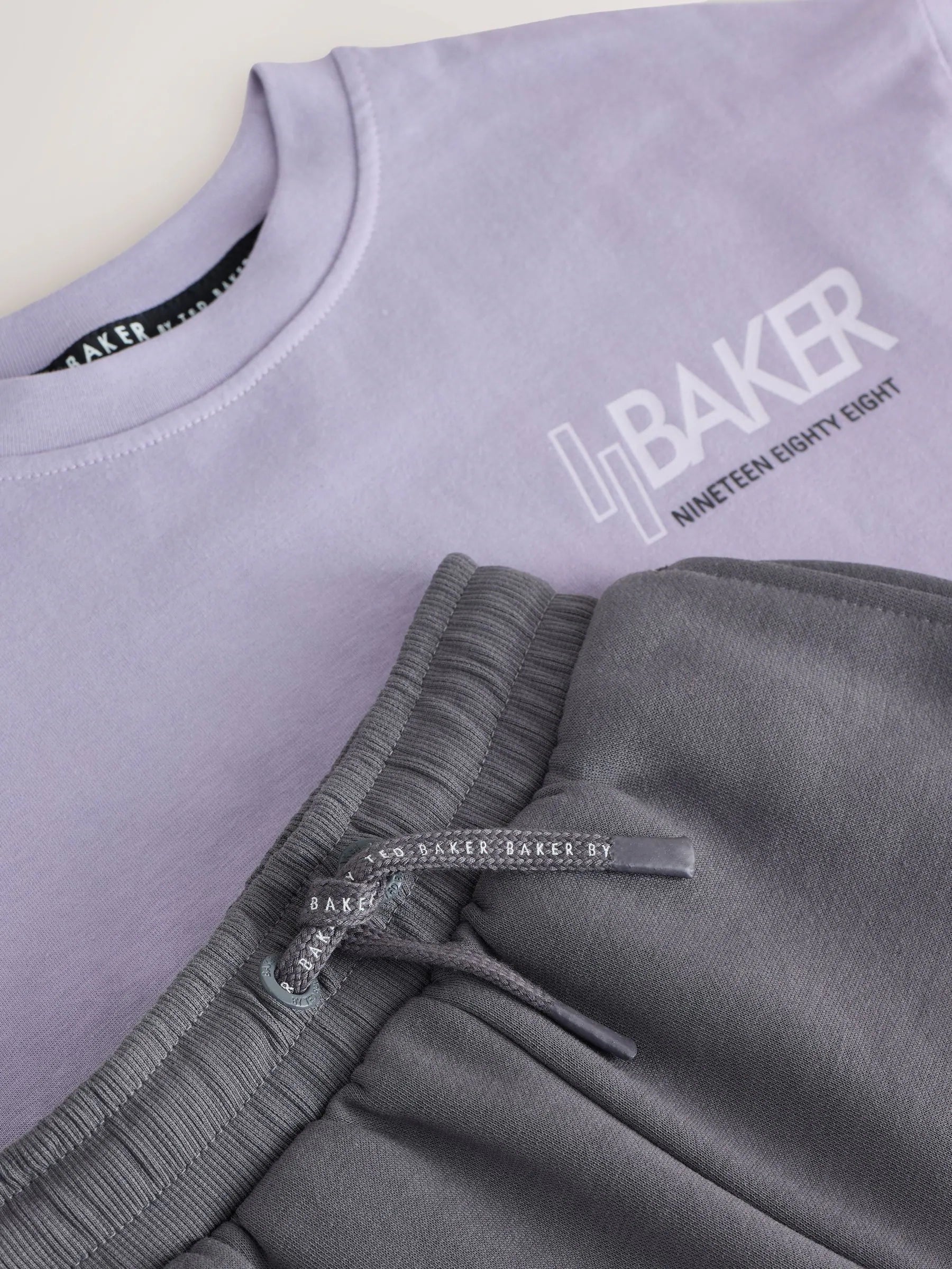 Baker by Ted Baker Oversized Graphic T-Shirt and Shorts Set