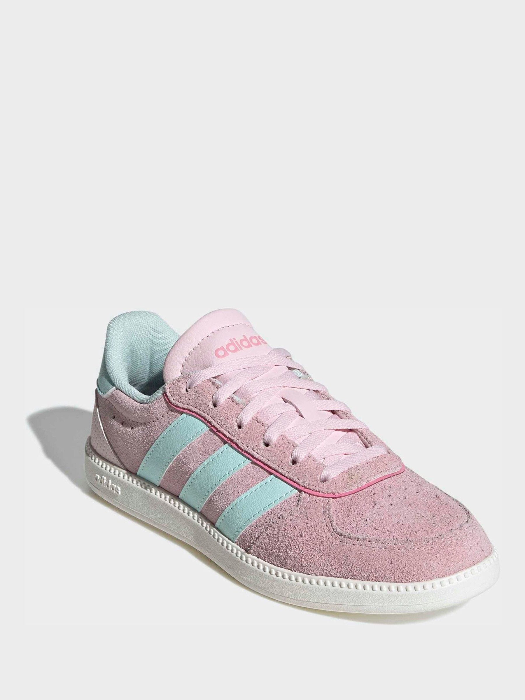 adidas Pink Breaknet Sleek Junior Trainers