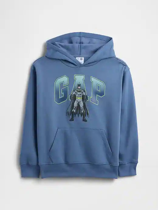 GapKids × DC™ Batman Relaxed Logo Hoodie