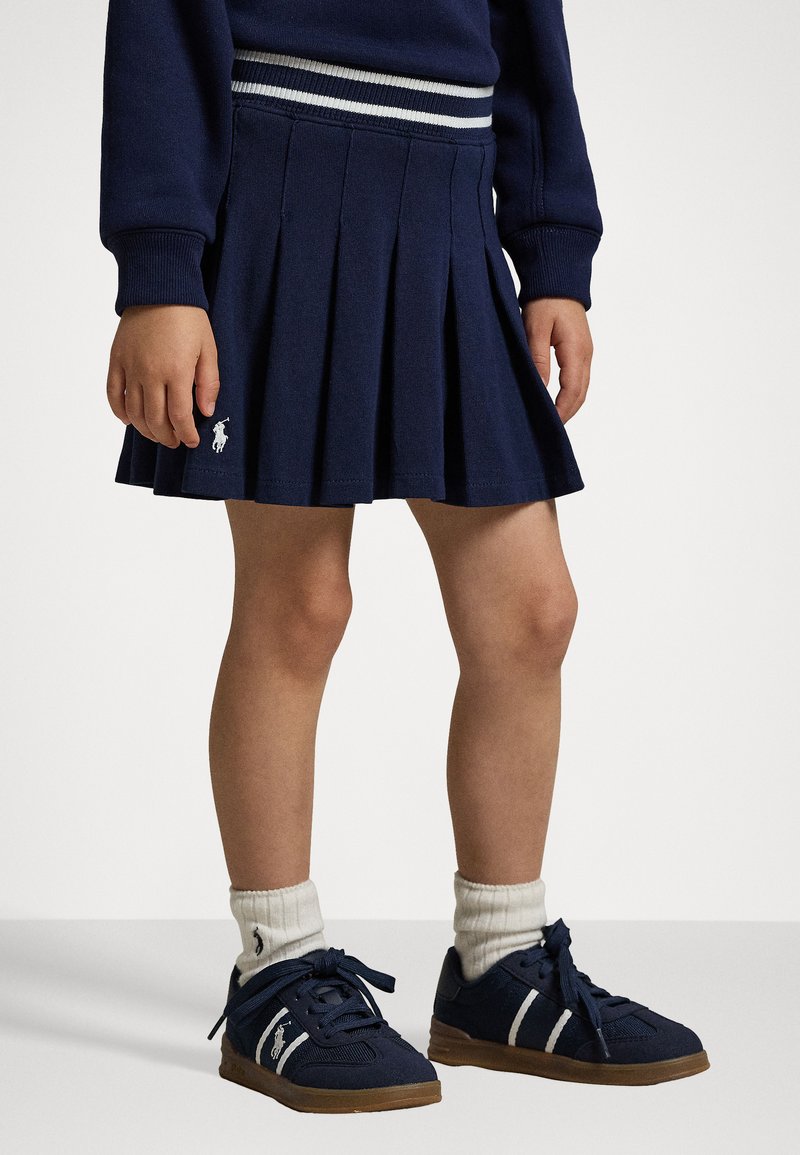 Polo Ralph Lauren KNIT-A LINE-SKIRT - A-line skirt - refined navy