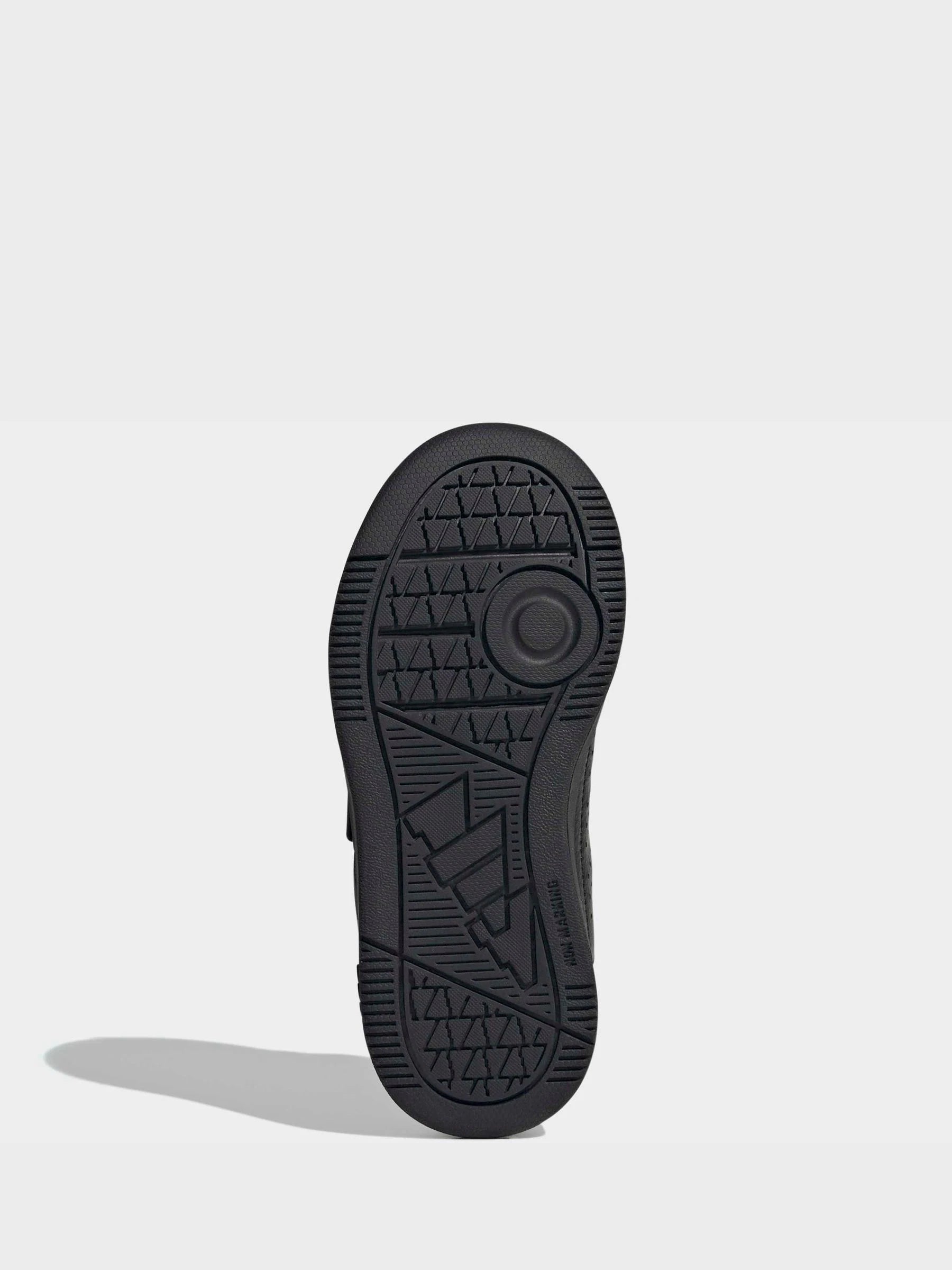 adidas Black Hook and Loop Tensaur Sport 3.0 Junior Trainers