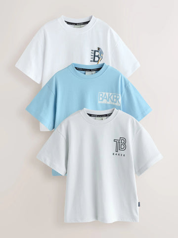 Baker by Ted Baker 3 Pack T-Shirts