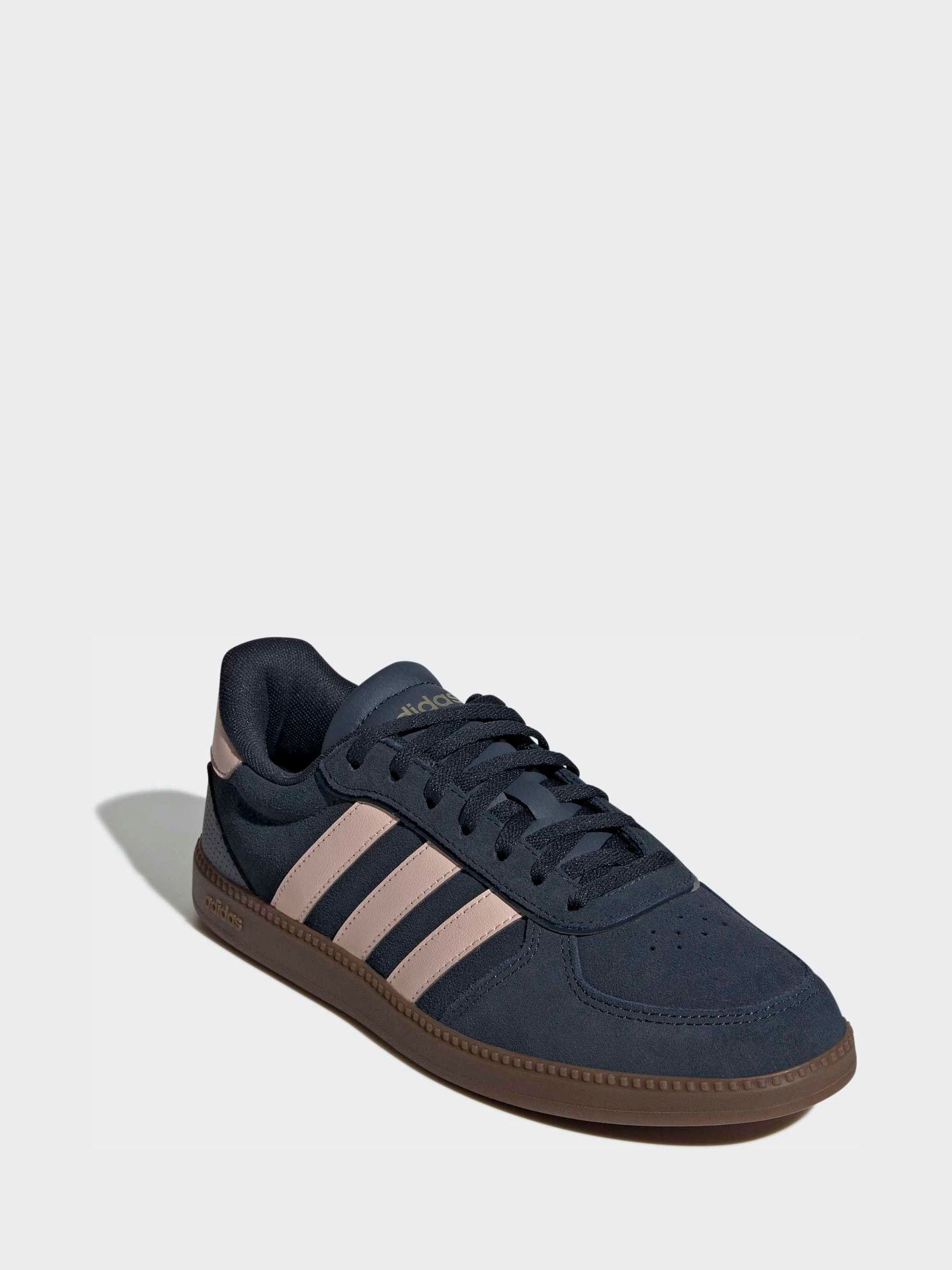 adidas Blue/Pink Breaknet Sleek Trainers