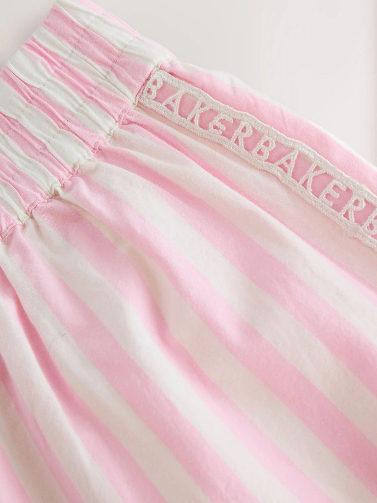 Baker by Ted Baker 2 Piece Oversized Lobster Graphic Tee & Stripe Short Set
