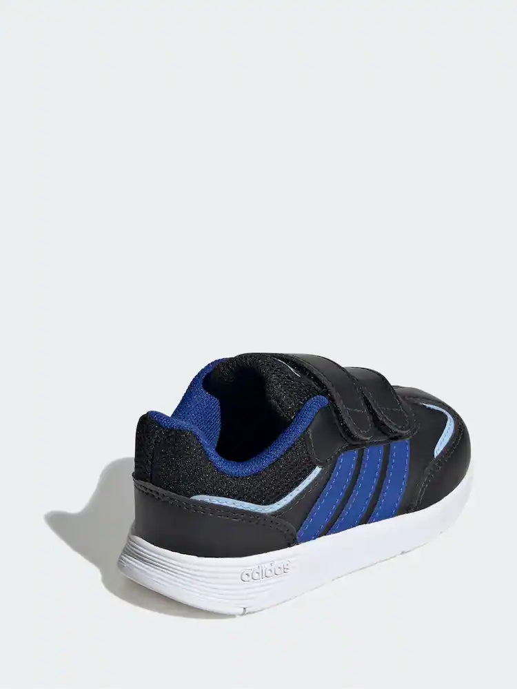 adidas Black/Navy Tensaur Switch Hook and Loop Infant Trainers