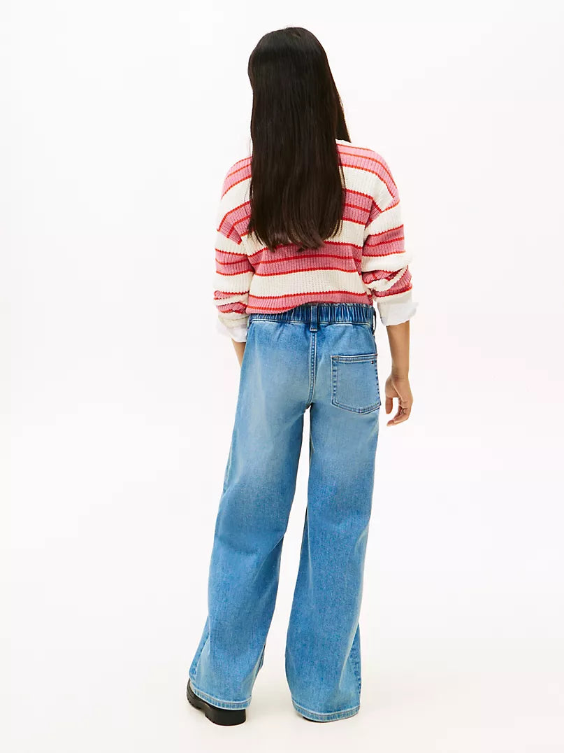 Wide Leg Utility Jean Sz 12-14
