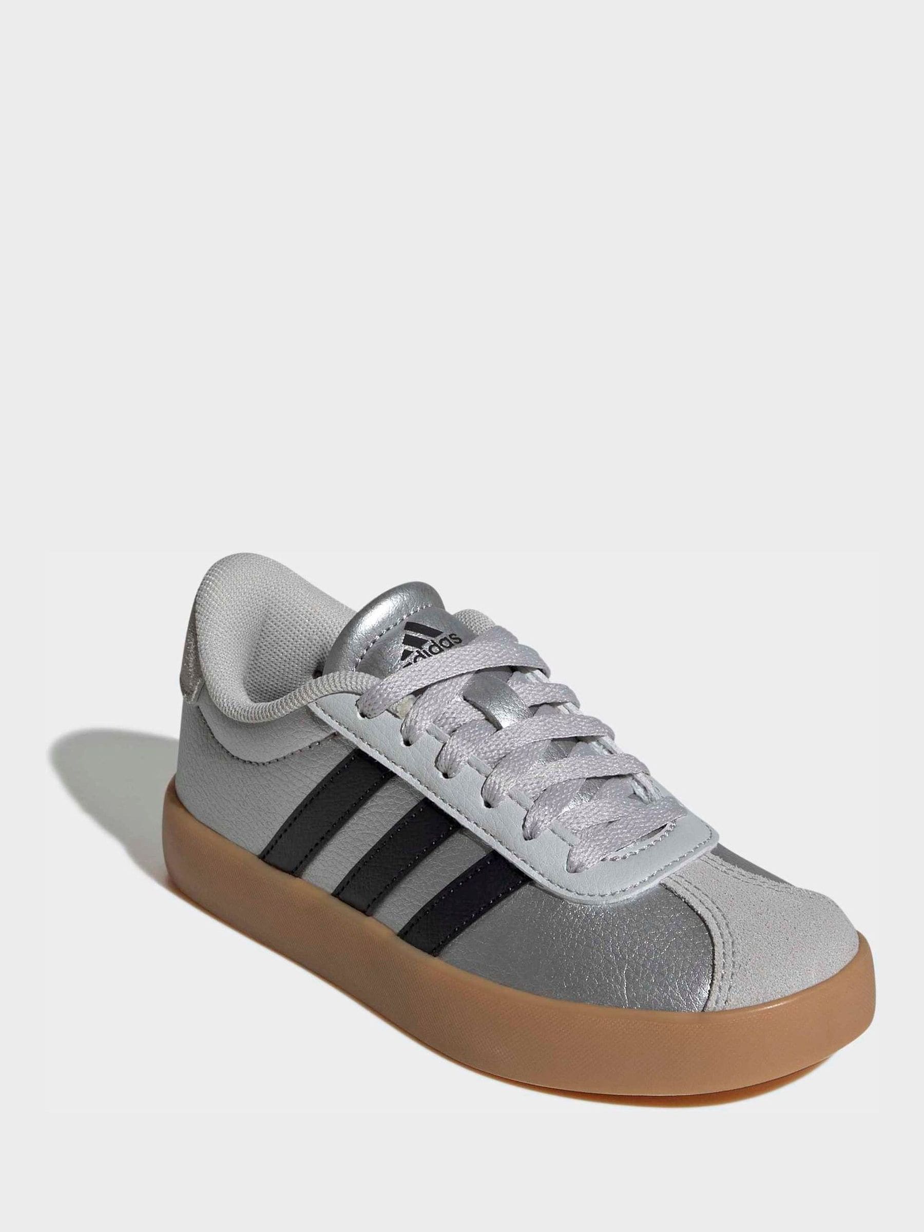adidas Grey VL Court 3.0 Trainers