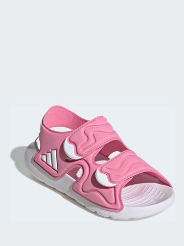 adidas Pink AltaSwim 3 Kids Sandals