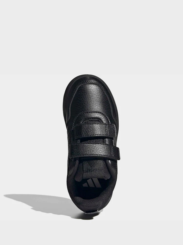 adidas Black Hook and Loop Tensaur Sport 3.0 Junior Trainers