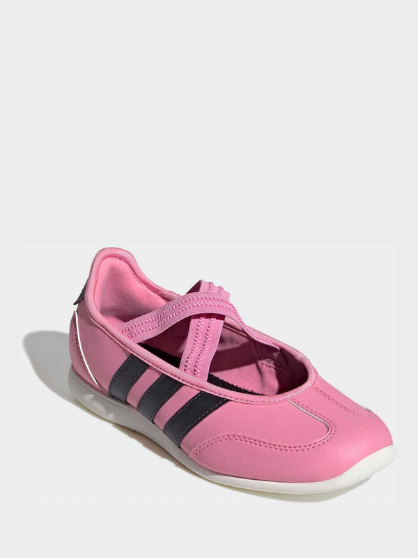 adidas Pink Barreda Mary Jane Junior Trainers