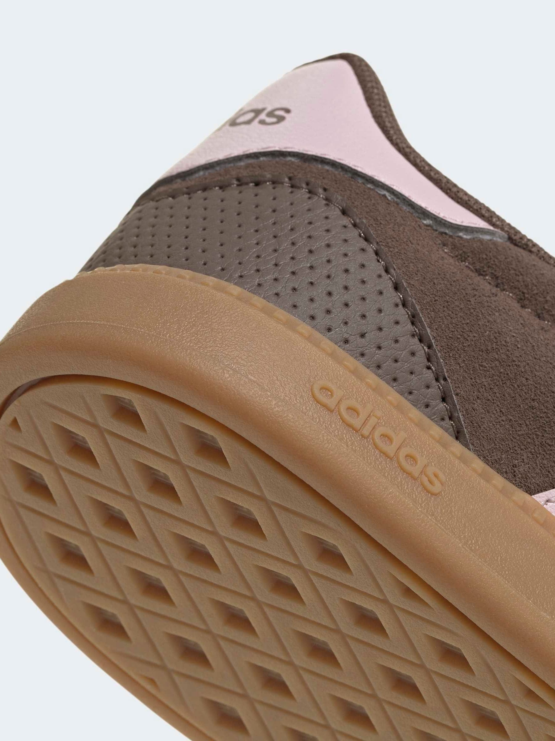 adidas Brown/Pink Breaknet Sleek Trainers