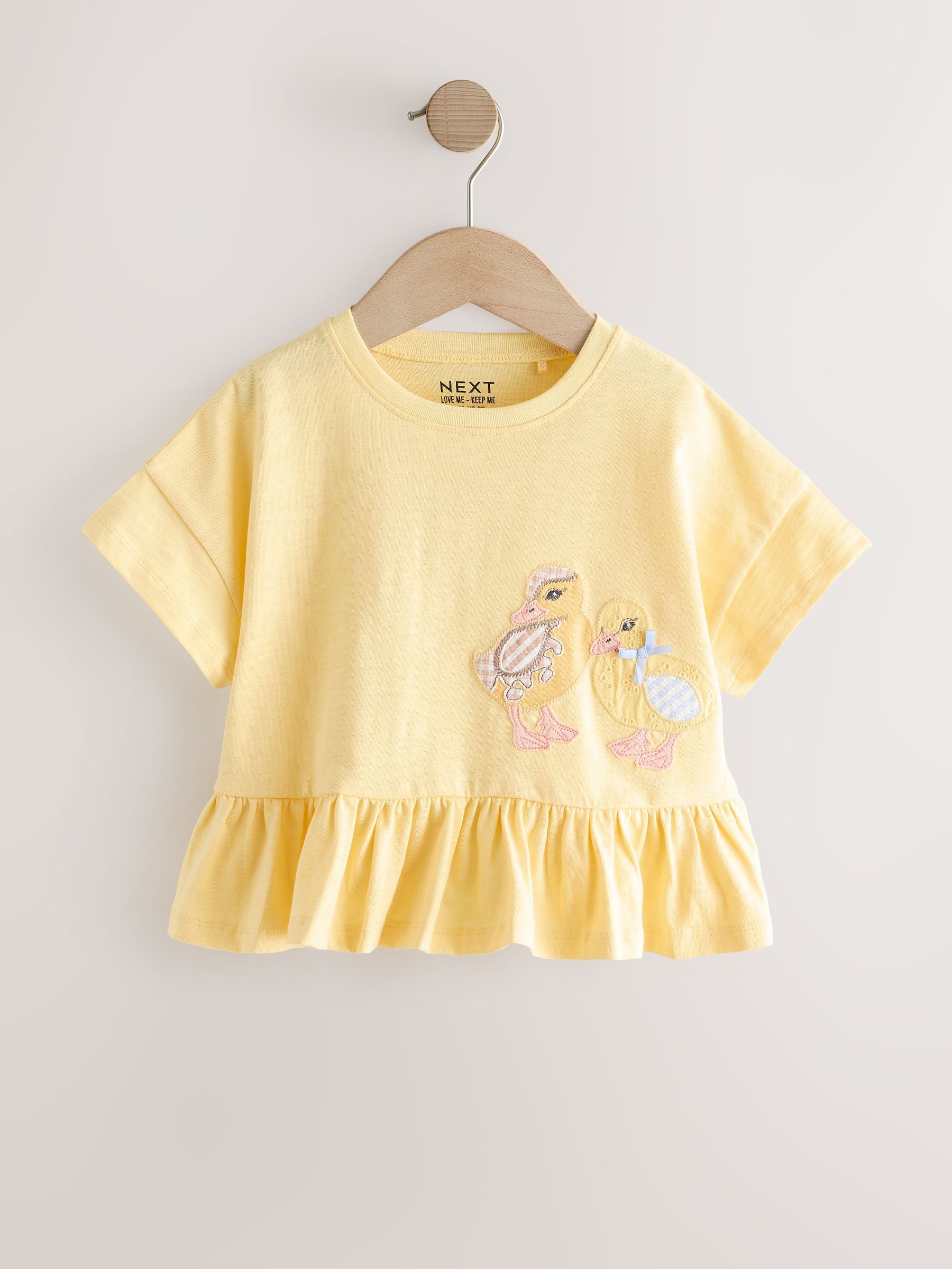 Blue/Yellow T-Shirts 4 Pack (3mths-7yrs)