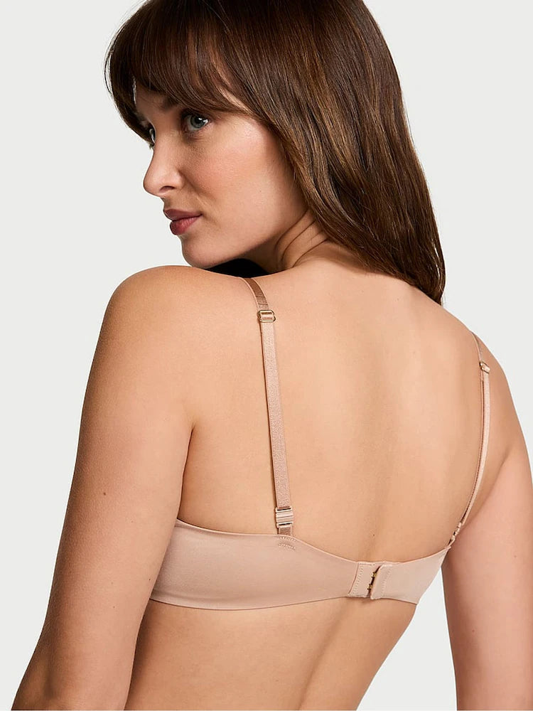 Victoria's Secret Praline Nude Add 2 Cups Push Up Bombshell Bra