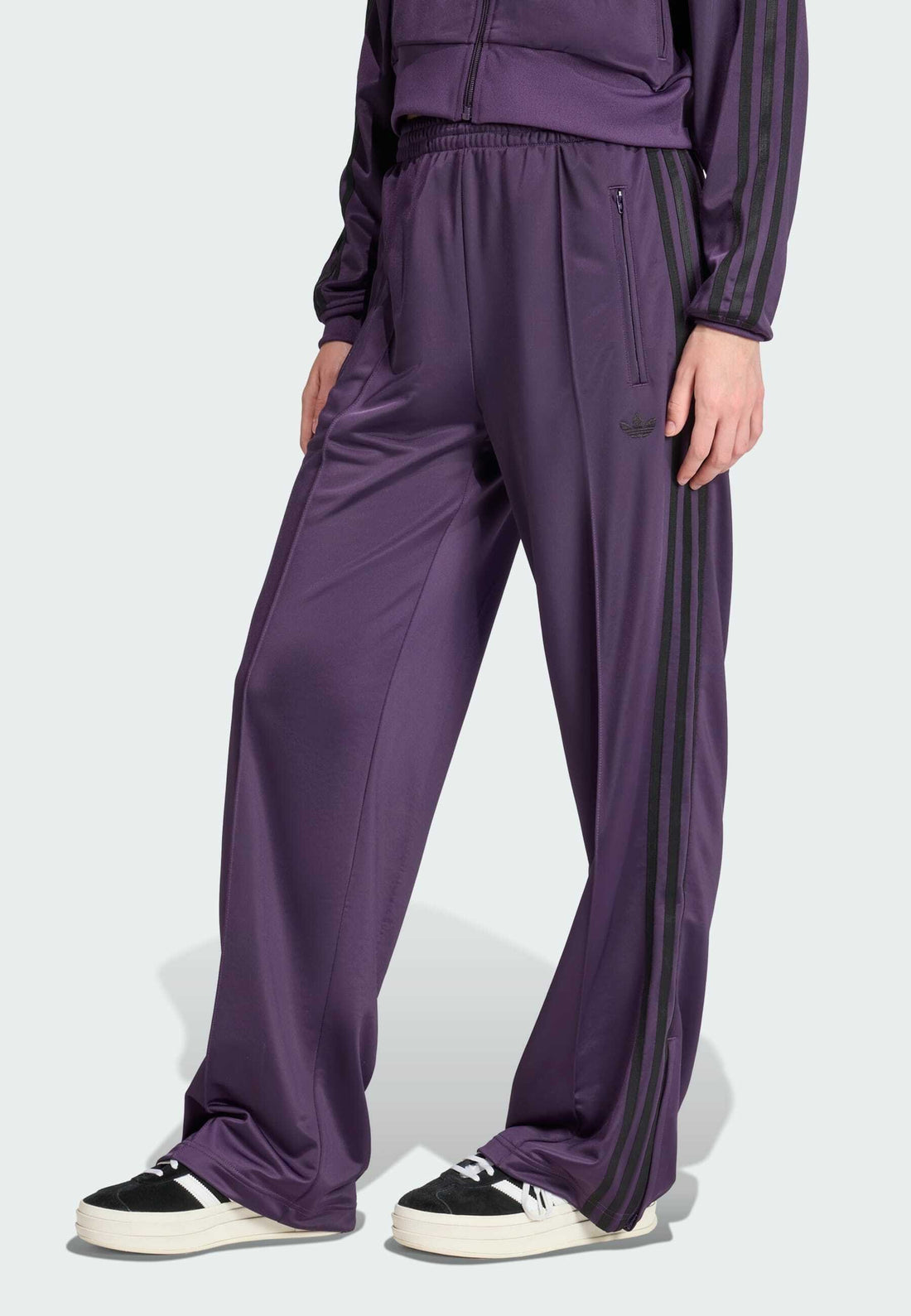 FIREBIRD - Tracksuit bottoms - aurora plum black