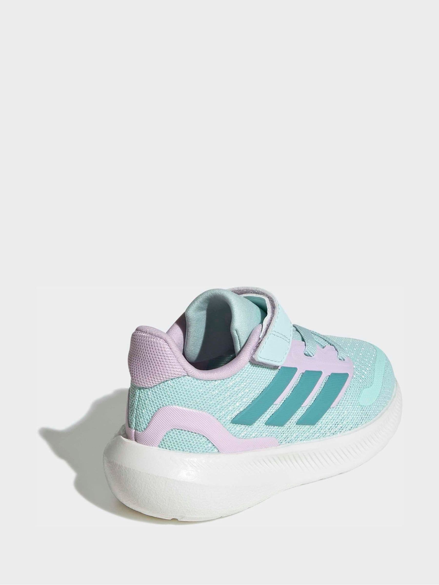 adidas Green Runfalcon 5 Hook and Loop Easy On Infant Trainers