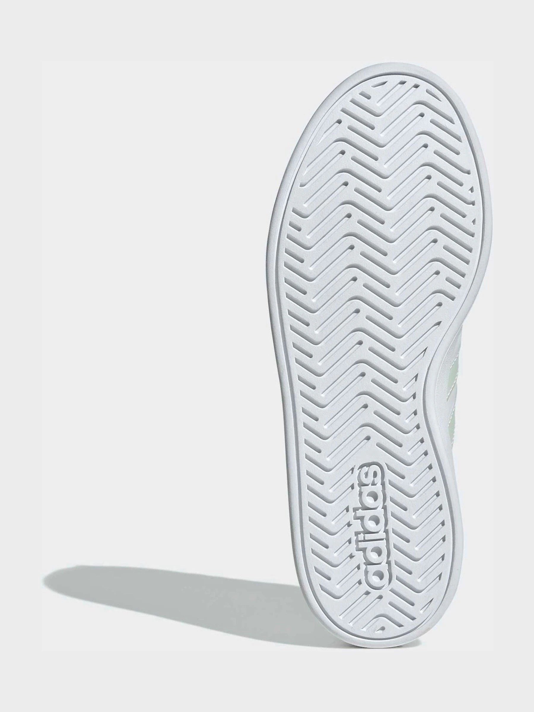adidas White Grand Court 3.0 Junior Trainers
