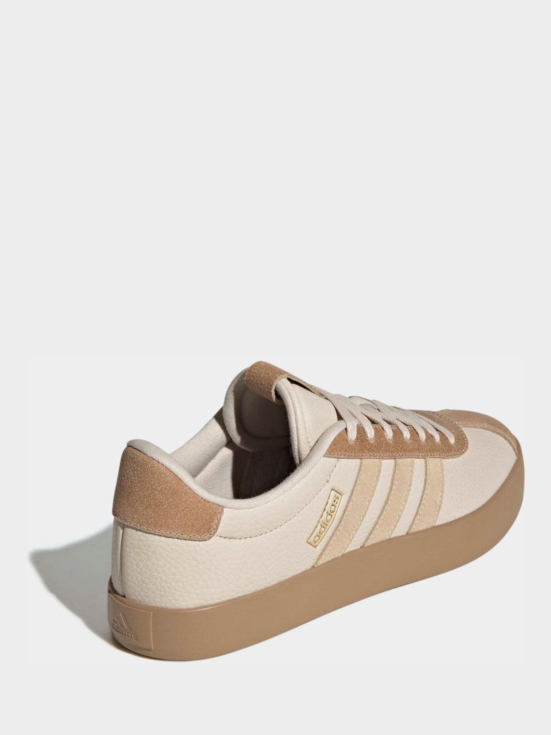 adidas Beige VL Court 3.0 Trainers