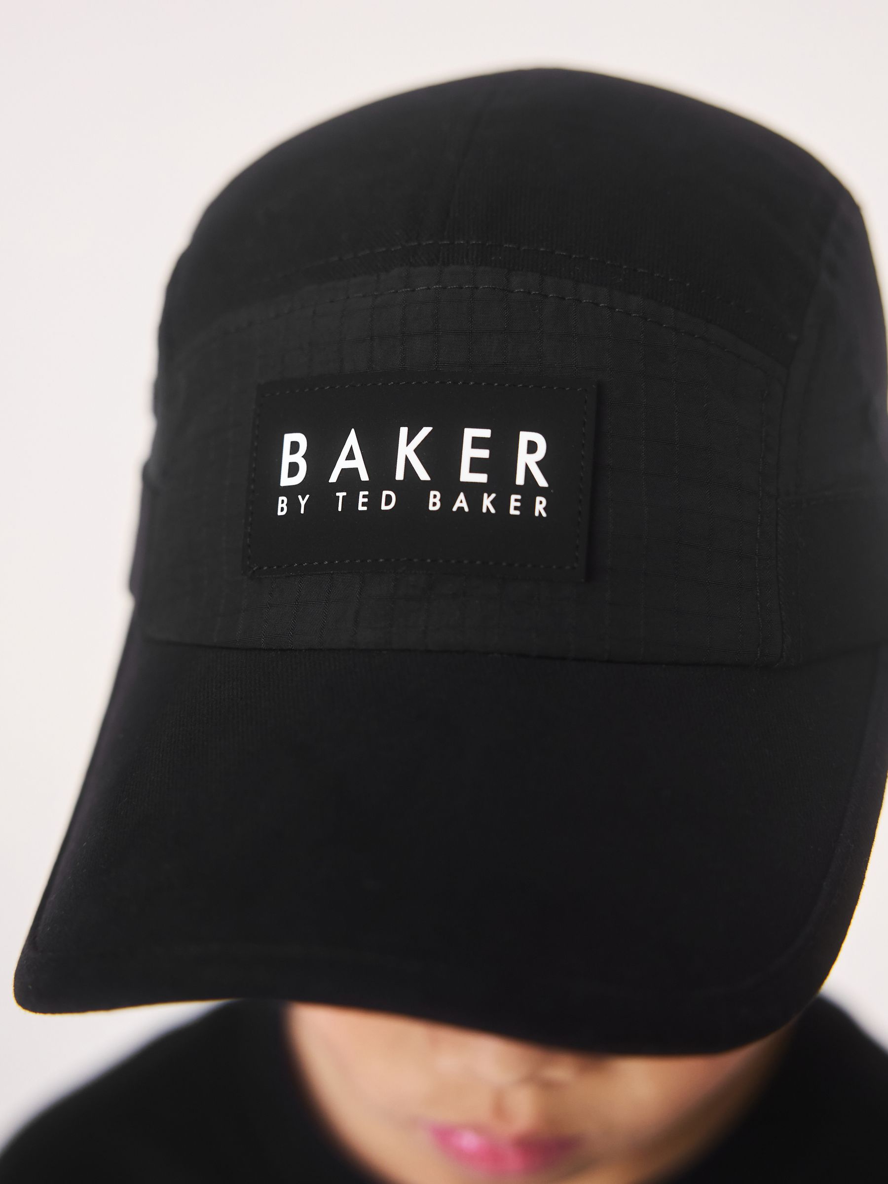 Baker by Ted Baker Logo Baseball Black cap