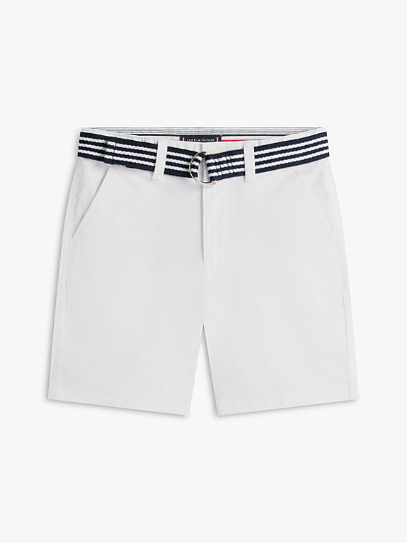 Kids' Belted Baggy Stretch Chino Short Sz 6