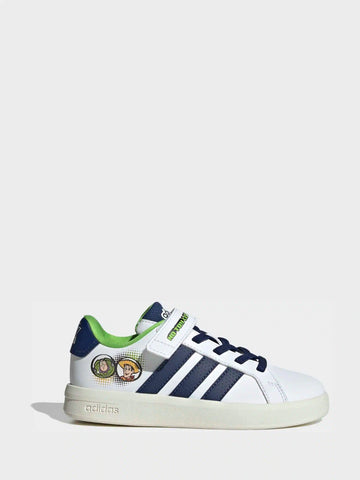 adidas White Grand Court Toy Story Elastic Laces Trainers