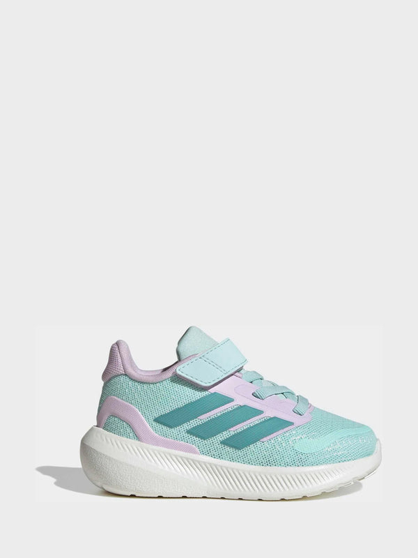 adidas Green Runfalcon 5 Hook and Loop Easy On Infant Trainers