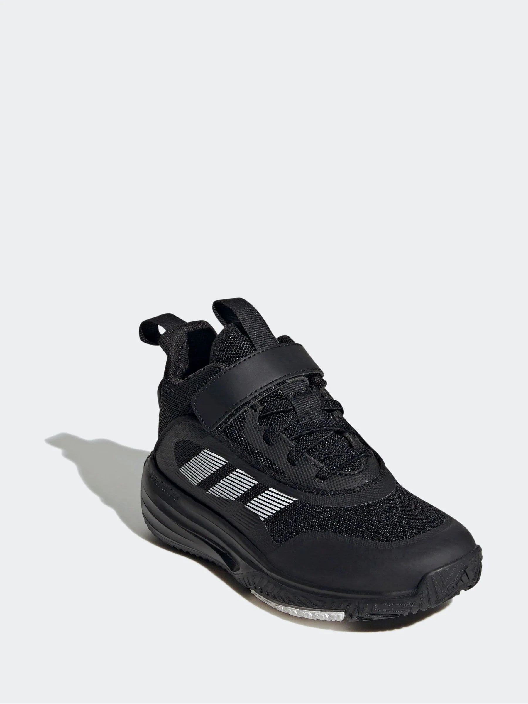 adidas Black Ownthegame 3.0 Kids Trainers
