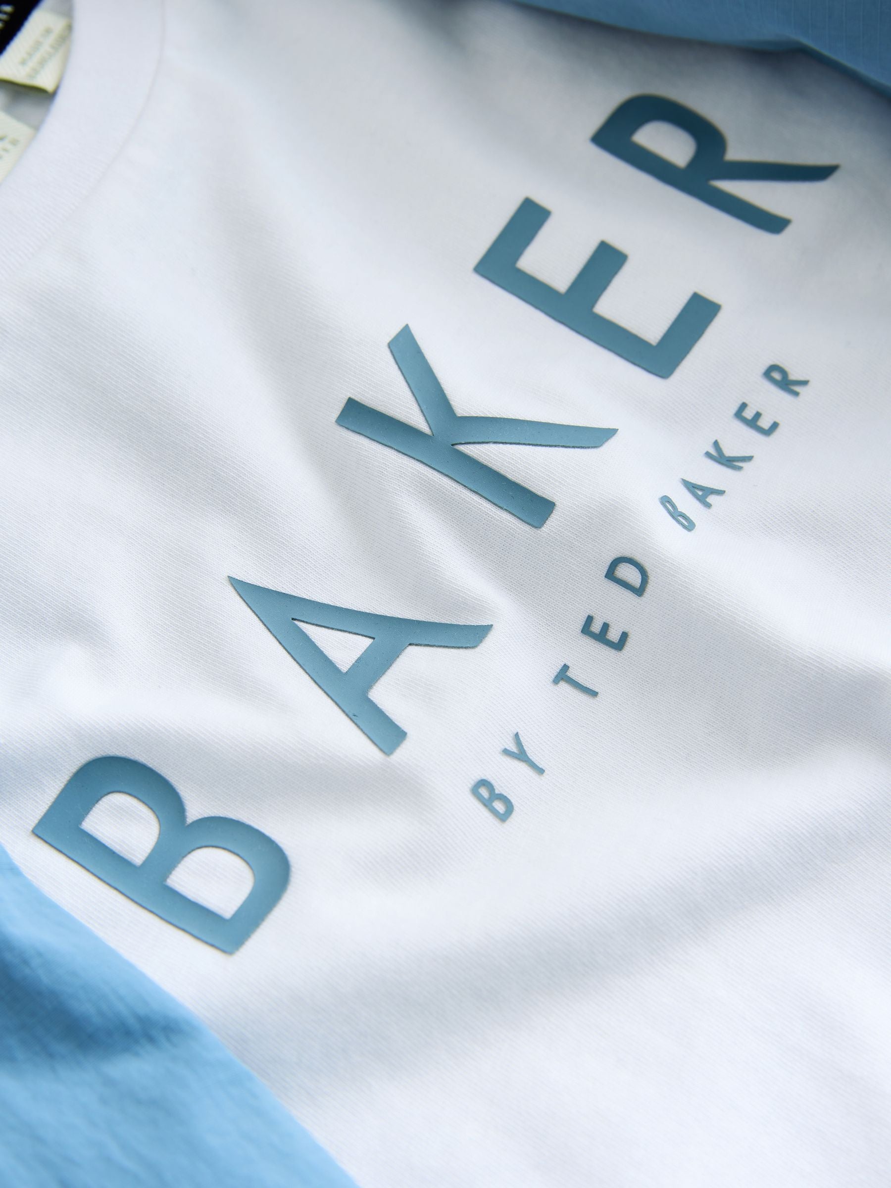 Baker by Ted Baker Blue Shirt, T-Shirt and Shorts Set