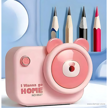 Camera Pencil Sharpener | Smooth Colours