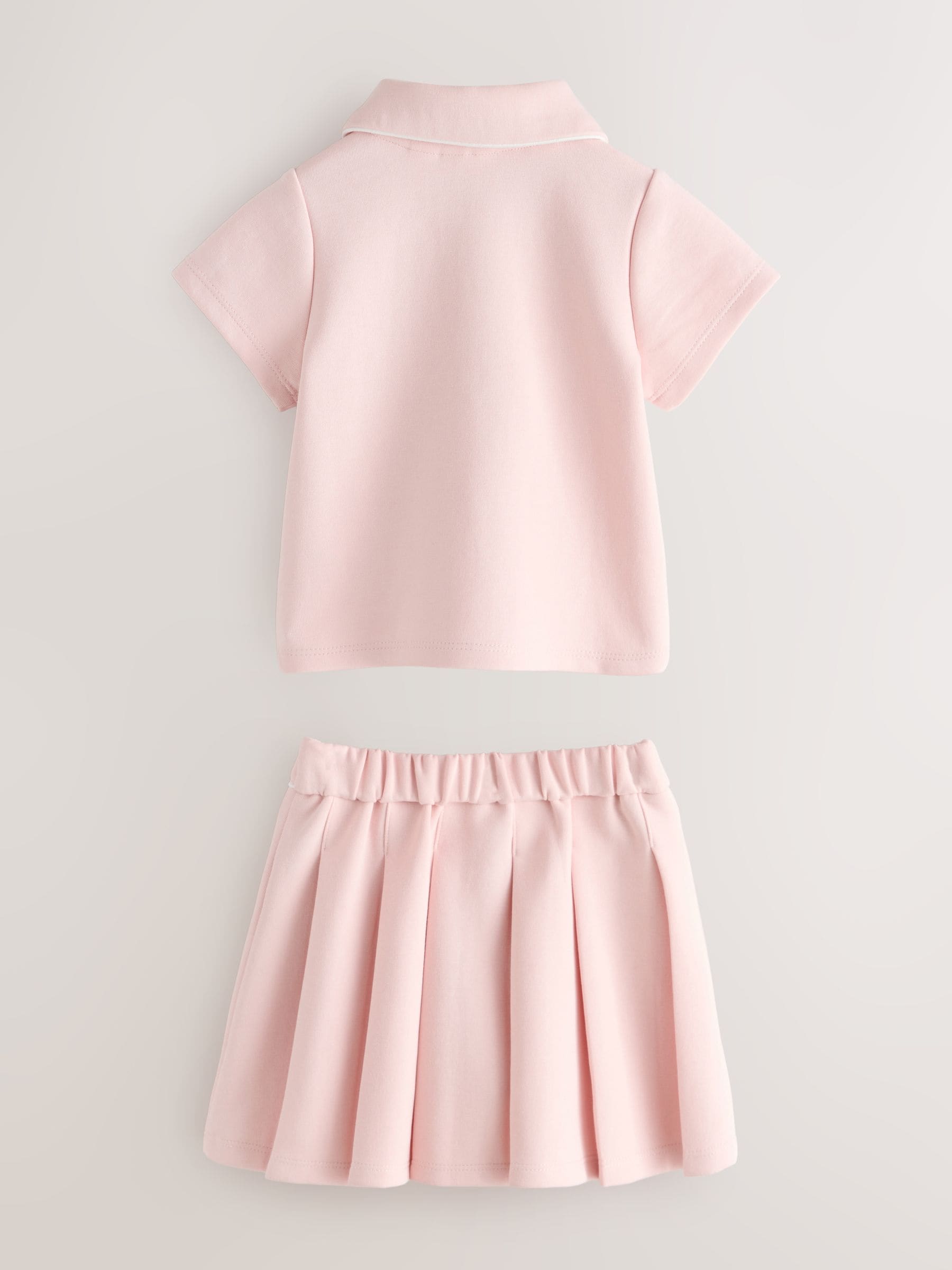 Baker by Ted Baker 2 Piece Tennis Polo Top & Skirt Set