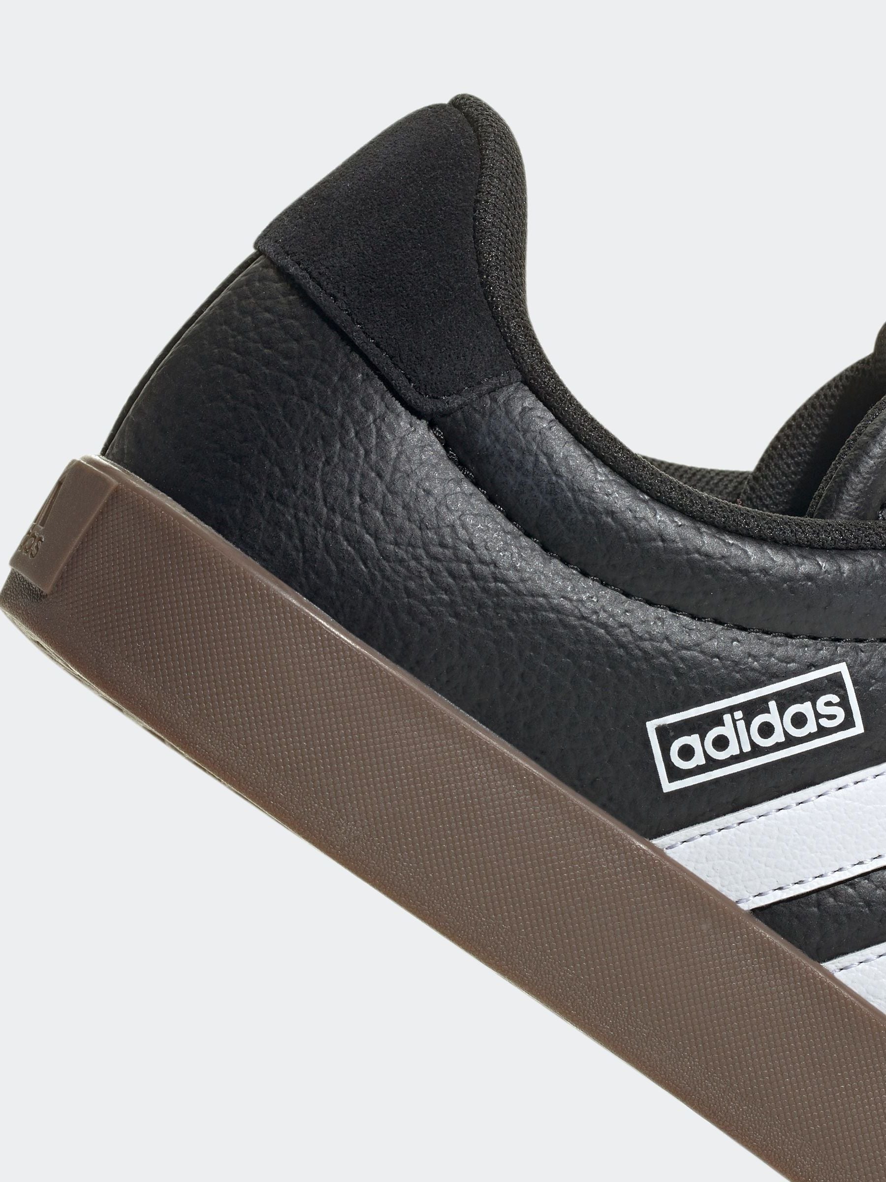 adidas Black/White VL Court 3.0 Trainers