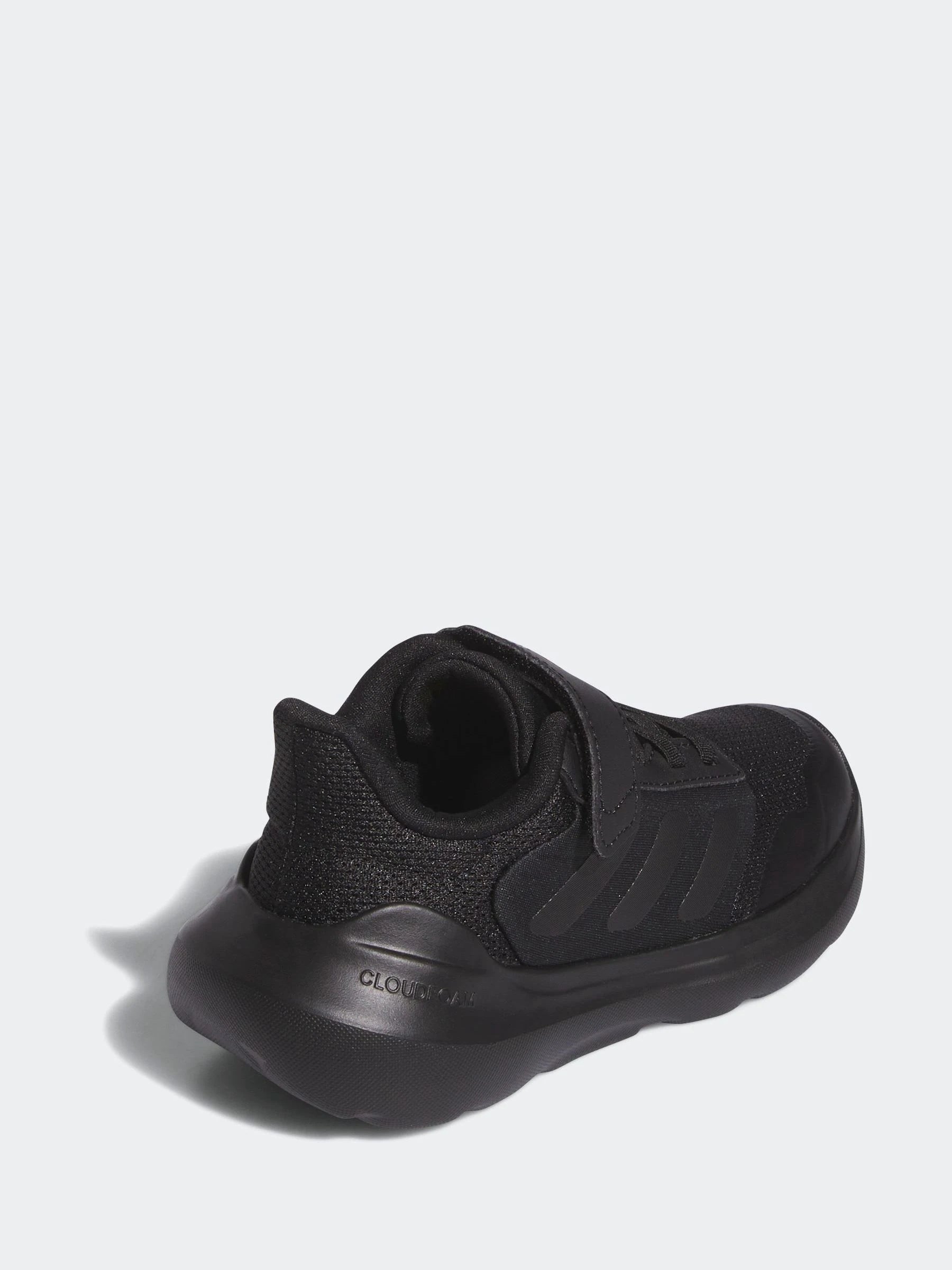 adidas Black Tensaur Run 2.0 Hook and Loop Kids Trainers
