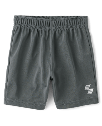 Baby And Toddler Boys Basketball Shorts - black