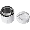 ThermoFlask 20 oz Insulated Food Jar, Leakproof Stainless Steel Food Containers, 2-Pack (Blue & White)
