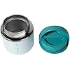 ThermoFlask 20 oz Insulated Food Jar, Leakproof Stainless Steel Food Containers, 2-Pack (Teal & Cherry)