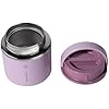 ThermoFlask 20 oz Insulated Food Jar, Leakproof Stainless Steel Food Containers, 2-Pack (Pink & Purple)